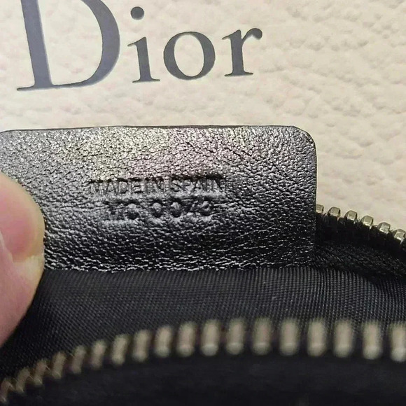 Dior Oblique Jacquard Petite Pouch - Picture 3 of 10